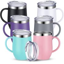 Conjunto de Canecas Térmicas Suclain 355 ml em Aço Inoxidável 6 Peças Conjunto de Canecas Térmicas Suclain 355 ml em Aço Inoxidável 6 Peças