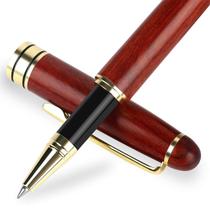 Conjunto de canetas BEILUNER Luxury Rosewood Bellpoint com recargas extras