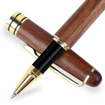 Conjunto de canetas BEILUNER Luxury Walnut Ballpoint com recargas extras