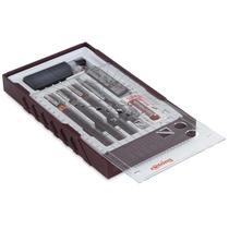Conjunto de canetas de desenho técnico Rotring Isograph 3-Pen College