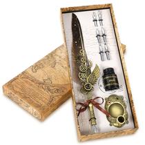 Conjunto de canetas de penas Aifeiter Caligrafia Fountain Dip Grey Conjunto de canetas de penas Aifeiter Caligrafia Fountain Dip Grey