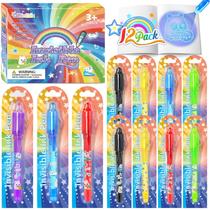Conjunto de canetas de tinta invisível GIFTINBOX 12 unidades UV Light Kids Conjunto de canetas de tinta invisível GIFTINBOX 12 unidades UV Light Kids