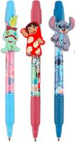 Conjunto de canetas Disney Lilo & Stitch com 3 canetas Blue Ink Fine Point Conjunto de canetas Disney Lilo & Stitch com 3 canetas Blue Ink Fine Point
