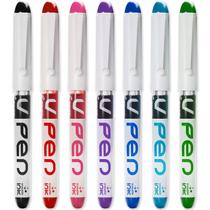 Conjunto de Canetas Esferográficas PILOT V Pen com Ponta de 0,6 mm e 7 Cores Conjunto de Canetas Esferográficas PILOT V Pen com Ponta de 0,6 mm e 7 Cores