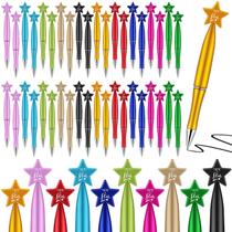 Conjunto de canetas esferográficas Seajan, 30 unidades, 13 cm, tinta preta, Star Top Conjunto de canetas esferográficas Seajan, 30 unidades, 13 cm, tinta preta, Star Top