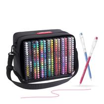 Conjunto de Canetas Gel 168 Peças 162 Cores com Estojo para Viagem Conjunto de Canetas Gel 168 Peças 162 Cores com Estojo para Viagem