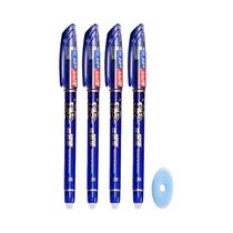 Conjunto de Canetas Gel Kawaii Apagáveis - Ponta Fina 0.5mm - Azul