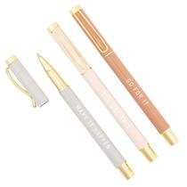 Conjunto de canetas Sweet Water Decor You Got This Metal Ballpoint x3