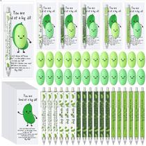 Conjunto de canetas TecUnite 20x Pickle Stress Ball Motivational Cards Conjunto de canetas TecUnite 20x Pickle Stress Ball Motivational Cards