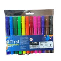 Conjunto de Canetinhas Coloridas Hidrocor com 12 Unidades Escolar Infantil Desenho Pintura Arte Papelaria Criativa Cores Conjunto de Canetinhas Coloridas Hidrocor com 12 Unidades Escolar Infantil Desenho Pintura Arte Papelaria Criativa Cores