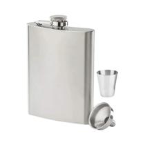 Conjunto De Cantil De Aço Inoxidável De 7oz Com Funil Portátil Para Whisky, Licor E Vinho