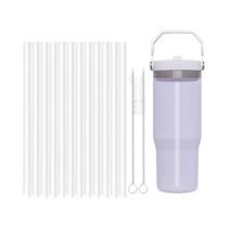 Conjunto De Canudos Substituíveis Stanley IceFlow De 30oz Com Escovas De Limpeza - 4/6/8/12 Peças