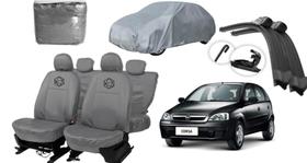 Conjunto de capa couro Corsa 2003 a 2012 + brinde Conjunto de capa couro Corsa 2003 a 2012 + brinde