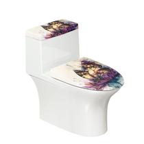 Conjunto de capa de assento sanitário KUIFORTI Butterfly Aesthetic Flower