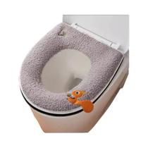 Conjunto De Capa De Assento Sanitário Quente, Macio E Lavável 2 Peças Inclui Capa Para Assento E