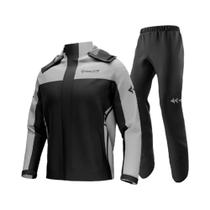 Conjunto De Capa De Chuva Para Motociclistas, Jaqueta E Calças Para Prevenção De Tempestades,