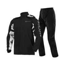 Conjunto De Capa De Chuva Para Motociclistas, Jaqueta E Calças Para Prevenção De Tempestades,