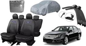 Conjunto de Capa de Couro Fuzion 04-12 + Capa de Cobrir + Limpador de Parabrisa para Carro Conjunto de Capa de Couro Fuzion 04-12 + Capa de Cobrir + Limpador de Parabrisa para Carro