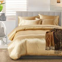 Conjunto de capa de edredom AiMay Super Soft Satin Silk 100% microfibra