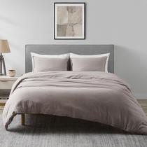 Conjunto de capa de edredom DAPU Linen French Linen Cotton Blend King Conjunto de capa de edredom DAPU Linen French Linen Cotton Blend King