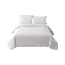 Conjunto De Capa De Edredom E Fronha Queen Size Em Cor Sólida Com Design De Alça De Canto, Roupa De