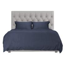 Conjunto de Capa de Edredom e Roupa de Cama Azul Marinho King - Hotel Sheets Direct