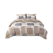 Conjunto De Capa De Edredom Em Patchwork Chic 3 Peças Roupa De Cama Macia E Amiga Da Pele 1 Capa De Conjunto De Capa De Edredom Em Patchwork Chic 3 Peças Roupa De Cama Macia E Amiga Da Pele 1 Capa De