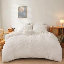 Conjunto de Capa de Edredom FOPPA Luxury Faux Fur - Ultramacio e Aveludado