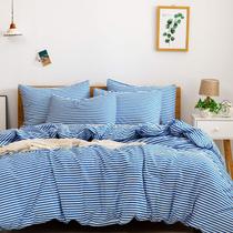 Conjunto de capa de edredom JELLYMONI 100% algodão natural tamanho duplo