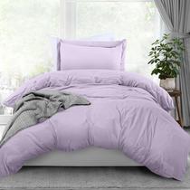 Conjunto de capa de edredom Utopia Bedding Twin Size Lavanda Microfiber