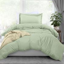 Conjunto de capa de edredom Utopia Bedding Twin Size Sage 100% microfibra Conjunto de capa de edredom Utopia Bedding Twin Size Sage 100% microfibra