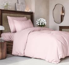 Conjunto de capa de edredon CGK Unlimited Twin/Twin XL rosa lavanda