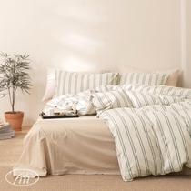 Conjunto de capa de edredon VM VOUGEMARKET Teen Boys Twin Cinzento-Verde