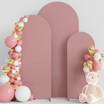 Conjunto de capa de fundo Wokceer Wedding Arch, elastano, 122-183 cm Conjunto de capa de fundo Wokceer Wedding Arch, elastano, 122-183 cm