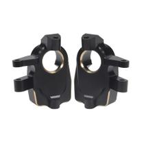 Conjunto de capa de portal Brass Weights Steering Knuckles para 1/10 RC Crawler