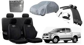 Conjunto de Capa para Hilux 03-13 + Capa de Cobrir + Limpador de Parabrisa de Qualidade Superior Conjunto de Capa para Hilux 03-13 + Capa de Cobrir + Limpador de Parabrisa de Qualidade Superior
