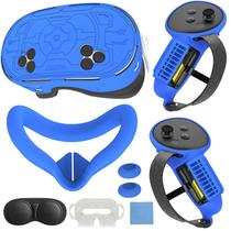 Conjunto de capa protetora de silicone MTomatoVR para Meta Quest 3S Conjunto de capa protetora de silicone MTomatoVR para Meta Quest 3S