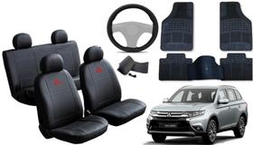 Conjunto de Capa Resistente Outlander 2012 a 2018 com Tapete Durável e Volante