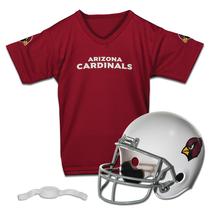Conjunto de capacete e camisa de futebol Franklin Sports Arizona Cardinals NFL Kids - Youth M Conjunto de capacete e camisa de futebol Franklin Sports Arizona Cardinals NFL Kids - Youth M