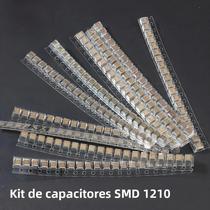 Conjunto De Capacitores SMD 1210 Sortidos 200PCS De 0.1UF a 100UF 10 Tipos 20 De Cada Conjunto De Capacitores SMD 1210 Sortidos 200PCS De 0.1UF a 100UF 10 Tipos 20 De Cada