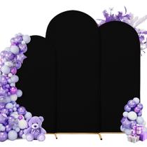 Conjunto de capas Arch Backdrop SUKAIKEQA Spandex Wedding (2,2 m, 2 m, 1,8 m) Conjunto de capas Arch Backdrop SUKAIKEQA Spandex Wedding (2,2 m, 2 m, 1,8 m)