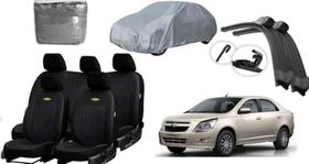 Conjunto de Capas Automotivas Cobalt 2011-2016 com Capa de Cobrir e Limpador Conjunto de Capas Automotivas Cobalt 2011-2016 com Capa de Cobrir e Limpador