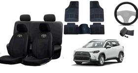Conjunto de Capas Corolla Cross 19-24 + Tapete com Design Moderno Conjunto de Capas Corolla Cross 19-24 + Tapete com Design Moderno