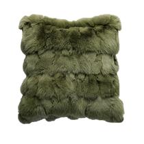 Conjunto de capas de almofada Faux Fur Gradient Green 45 x 45 cm (pacote com 2) Conjunto de capas de almofada Faux Fur Gradient Green 45 x 45 cm (pacote com 2)