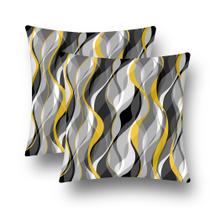 Conjunto de capas de almofada Weesire Modern Geometric 18x18