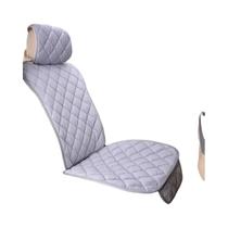 Conjunto De Capas De Assento De Carro Universal Em Plush Quente, Almofadas Para Cadeiras Dianteiras