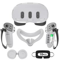 Conjunto de Capas de Silicone para Oculus Quest 3 Rechale Proteção Completa