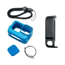 Conjunto De Capas De Silicone Pretas Para GoPro Hero 12 11 10 9 Com Protetor De Tela De Vidro Conjunto De Capas De Silicone Pretas Para GoPro Hero 12 11 10 9 Com Protetor De Tela De Vidro