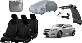 Conjunto de Capas e Limpador de Parabrisa Cruze 2013-2020