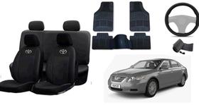 Conjunto de Capas em Couro para Toyota Camry + Acessórios